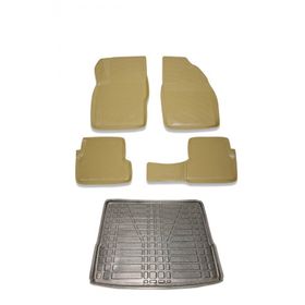 Ford Focus 2 Hb İnce Stepne 2005-2011 Bej Paspas ve Bagaj Havuzu