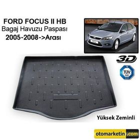 Ford Focus 2 Hb Yüksek Zemin 2005 2011 Bagaj Havuzu