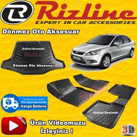 Ford Focus 2 Kolçak Kızaklı 2005-2011 Arası Plastik Ayaklı