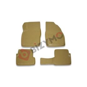 Ford Focus 2 Sedan 2005-2011 Premium 3D Bej Havuzlu Oto Paspas Bizymo