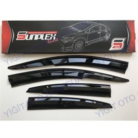 Ford Focus 2004-2011 2 Mugen 4 Adet Cam Rüzgarlığı