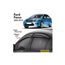 Ford Focus 2005 Mugen Cam Rüzgarlığı