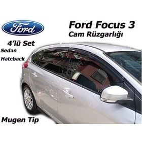 Ford Focus 2011-2017 3 Mugen Cam Rüzgarlığı