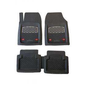 Ford Focus 3 2011 2015 Krom Gri Derin Havuzlu Oto Paspas