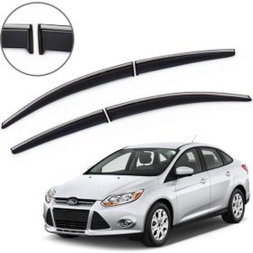 Ford Focus 3 2012-2018 Krom Çıtalı Cam Rüzgarlığı