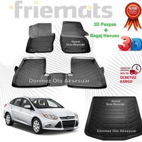 Ford Focus 3 2015 3D Havuzlu Paspas