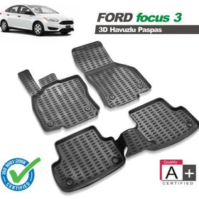 Ford Focus 3 3D Havuzlu Paspas