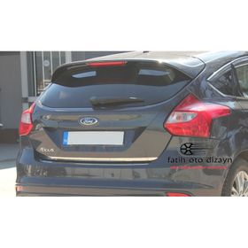 Ford Focus 3 Hb 2011-2014 Krom Bagaj Alt Çıtası
