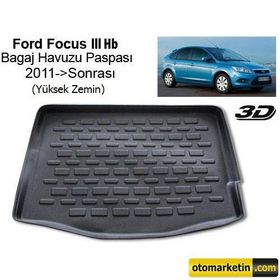Ford Focus 3 Hb Yüksek Zemin 2011 Sonrası Bagaj Havuzu