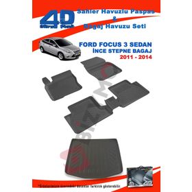 Ford Focus 3 Sedan 2011-2014 Bagaj Havuzu