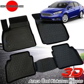 Ford Focus 4 3D Havuzlu Paspas