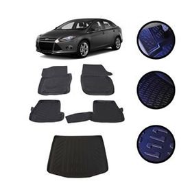 Ford Focus 4 Sedan İnce Stepneli Araçlar İçin 2015 2019 Bagaj Havuzu