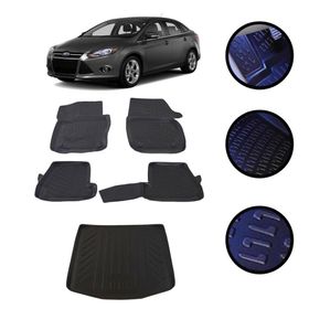 Ford Focus 4 Sedan İnce Stepneli Araçlar İçin 2015 2019 Bagaj Havuzu