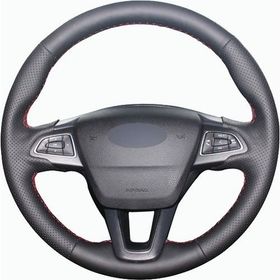 Ford Focus 4 Uyumlu Araca Özel Deri Direksiyon Kılıfı