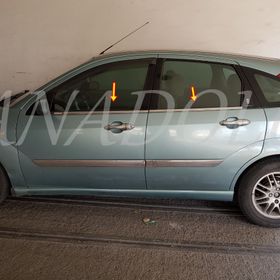 Ford Focus HB 1998-2005 Paslanmaz Çelik 4 Parça Krom Cam Çıtası