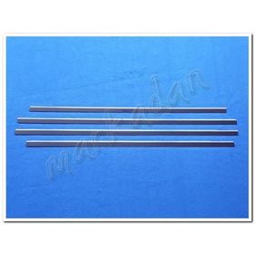 Ford Focus HB 1998-2005 Paslanmaz Çelik 4 Parça Krom Cam Çıtası