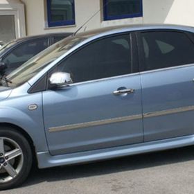 Ford Focus HB 2008-2011 Paslanmaz Çelik 4 Parça Krom Cam Çıtası