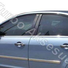 Ford Focus Sedan 2005-2008 4 Parça Krom Cam Çıtası