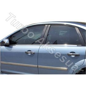 Ford Focus Sedan 2005-2008 4 Parça Krom Cam Çıtası