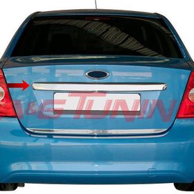 Ford Focus Sedan 2005-2011 Paslanmaz Çelik Krom Bagaj Çıtası