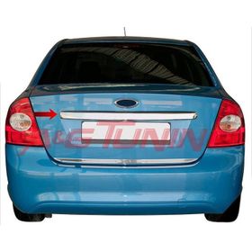 Ford Focus Sedan 2005-2011 Paslanmaz Çelik Krom Bagaj Çıtası