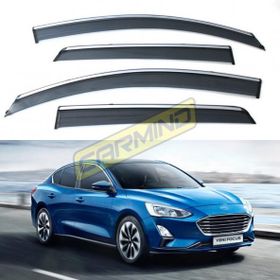 Ford Focus Sedan 2019 Sonrası Krom Çıtalı Cam Rüzgarlığı
