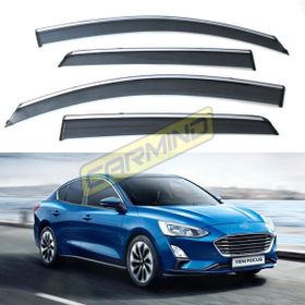 Ford Focus Sedan 2019 Sonrası Krom Çıtalı Cam Rüzgarlığı