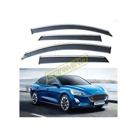 Ford Focus Sedan 2019 Sonrası Krom Çıtalı Cam Rüzgarlığı