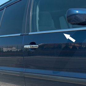 Ford Fusion 2002-2012 4 Parça Paslanmaz Çelik Cam Çıtası