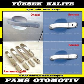 Ford Fusion 2002 Üzeri 4 Kapı Krom Kapı Kolu