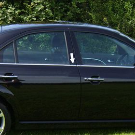 Ford Mondeo 2001-2007 4 Parça Paslanmaz Çelik Cam Çıtası