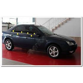 Ford Mondeo 2001-2007 4 Parça Paslanmaz Çelik Cam Çıtası