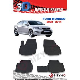 Ford Mondeo Sedan 2008-2014 Premium 3D Havuzlu Oto Paspas Bizymo