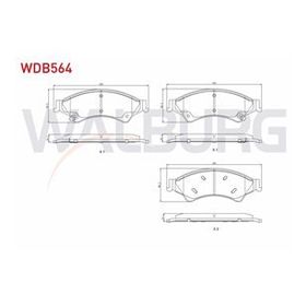 Ford Ranger 1998/2007 2.5TD 4x2 256x24x86x24 Havalı Ön Fren Diski