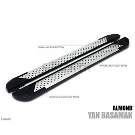 Ford Ranger 2007-2012 Almond Yan Basamak
