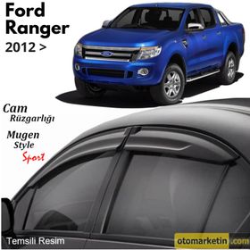 Ford Ranger 2012 Mügen Cam Rüzgarlığı
