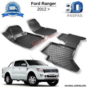 Ford Ranger 2012 Sonrası 3D Havuzlu Paspas