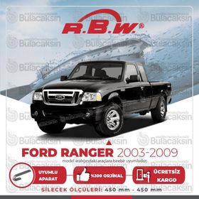 Ford Ranger RBW 2003-2009 Muz Silecek Takımı