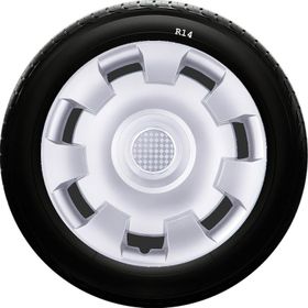 Ford SKS-SJS 206 14 İnç 4 Adet Kırılmaz Jant Kapağı