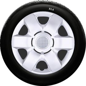 Ford SKS-SJS 215 14 İnç 4 Adet Kırılmaz Jant Kapağı