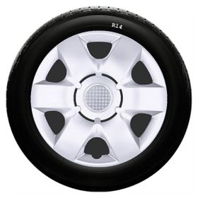 Ford SKS-SJS 215 14 İnç 4 Adet Kırılmaz Jant Kapağı