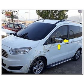 Ford Tourneo Courier 2014-2017 2 Parça Abs Krom Ayna Kapağı