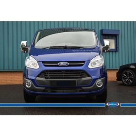 Ford Tourneo Custom Paslanmaz Çelik 2012 Sonrası 2 Parça Ayna Kapağı