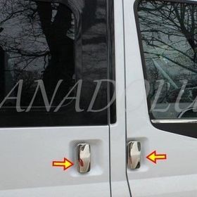 Ford Transit 5 Parça 2003 2013 Paslanmaz Çelik 4 Kapı Krom Kapı Kolu