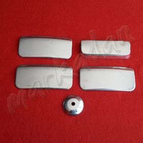Ford Transit 5 Parça 2003 2013 Paslanmaz Çelik 4 Kapı Krom Kapı Kolu