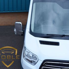 Ford Transit Mk8 2014 Üzeri Krom 2 Parça Ayna Kapağı