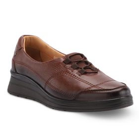 Forelli 21306-H Hefa Taba Comfort Kadın Deri Ayakkabı