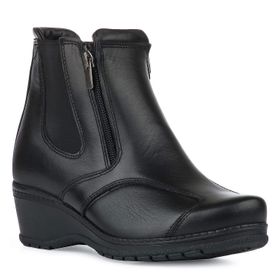 Forelli 25-652 Hakiki Deri 38 Siyah Kadın Bot