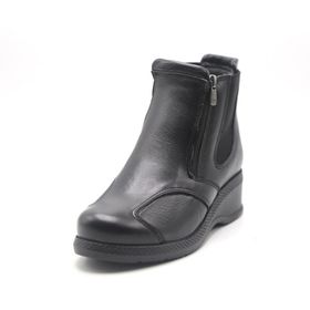 Forelli 25-652 Siyah Deri Kadın Bot