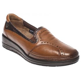 Forelli 25109 Taba Deri Halluks Comfort Kadın Ayakkabı